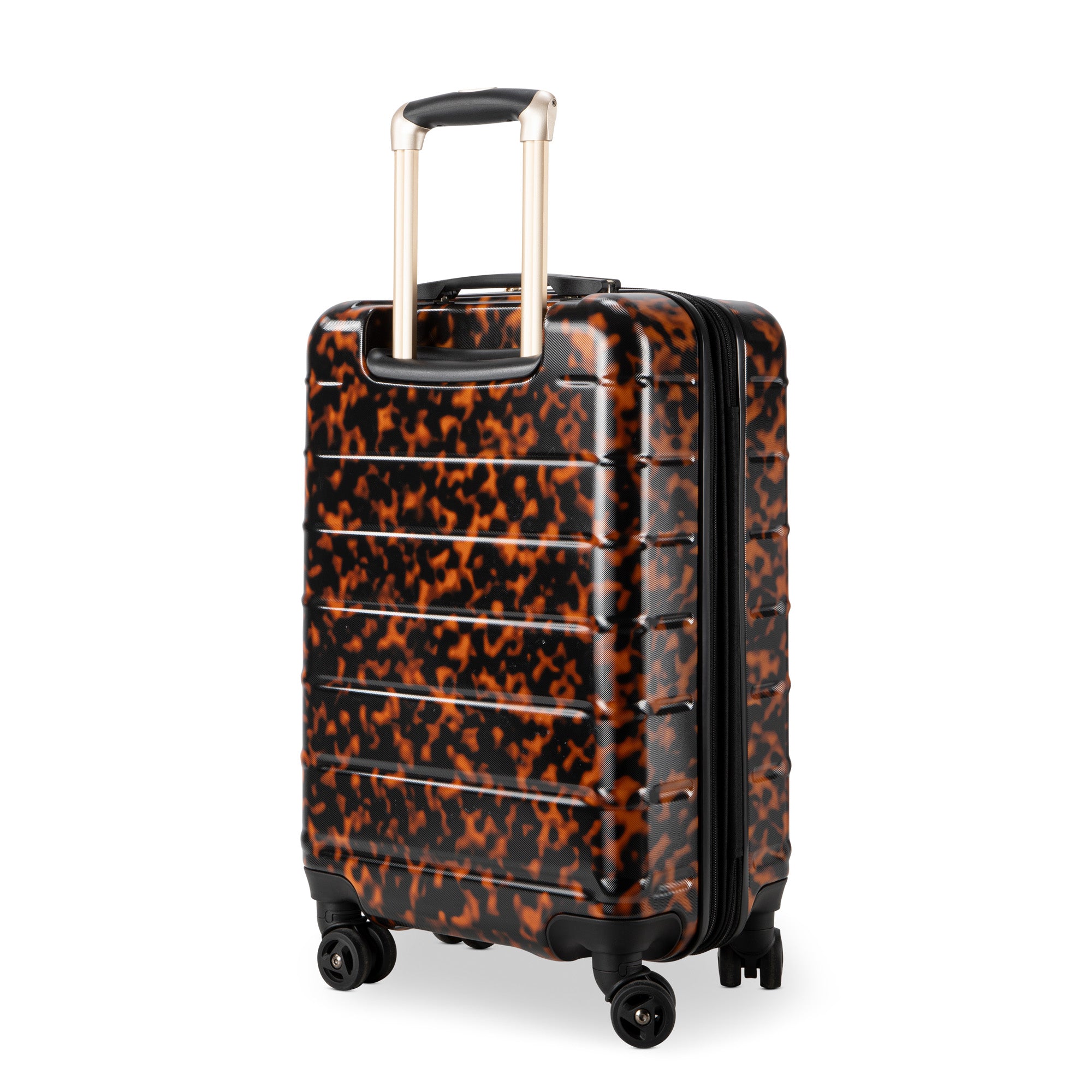Ricardo Beverly Hills Cambria Hardside Luggage | Stylish Suitcase with Wheels for Effortless Travel, Expandable and Secure TSA-Locked Packing, 20-inch Carry-On, 22x14x9 ( Tortoise , Carry-On 20-Inch ) Tortoise Carry On 20 Inch U1
