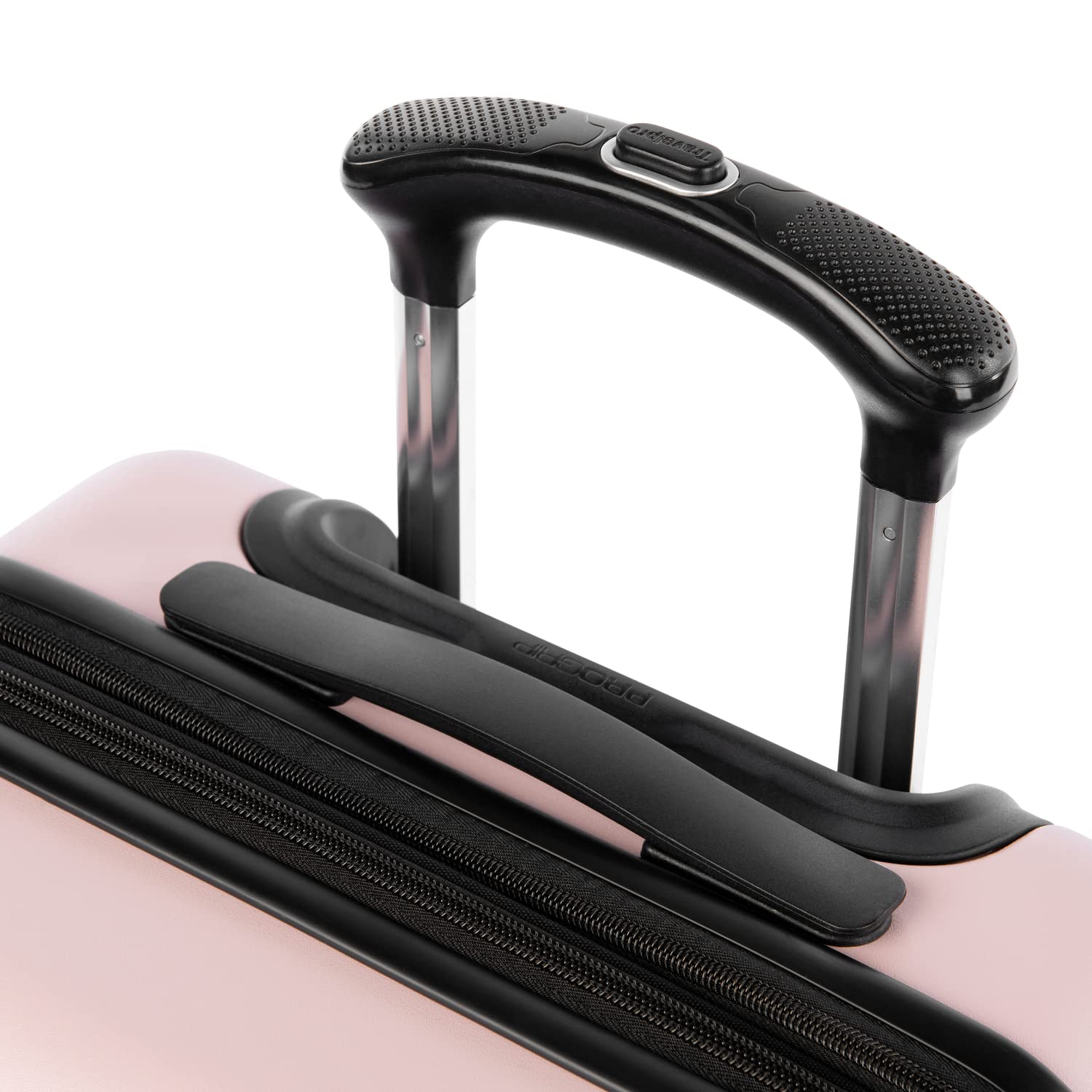 Travelpro Runway Hardside 2-Piece Expandable Spinner Set (20/25") ( Powder Pink , 2-Piece Set (20/25) ) Powder Pink 2 Piece Set 20 25 U1