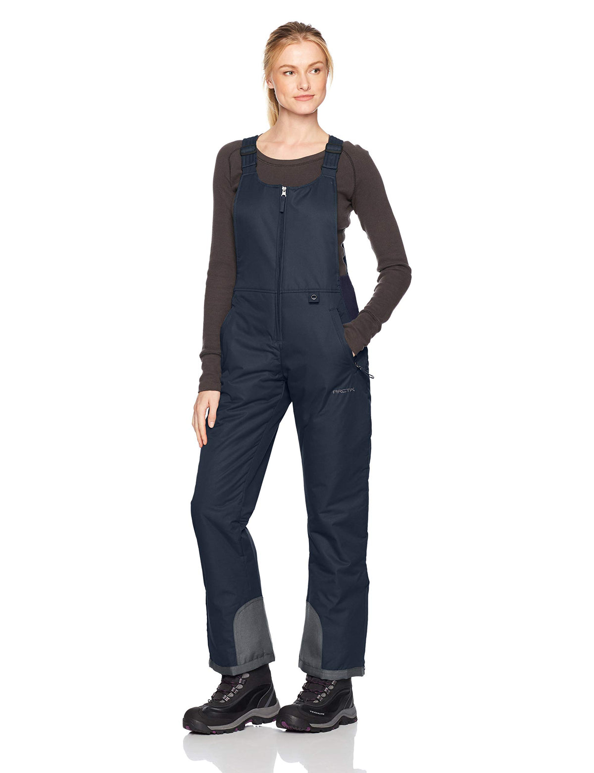 Arctix Women's Essential Bib Overall Regular 31 ( Blue Night , X-Small Tall ) Blue Night X Small Tall U2