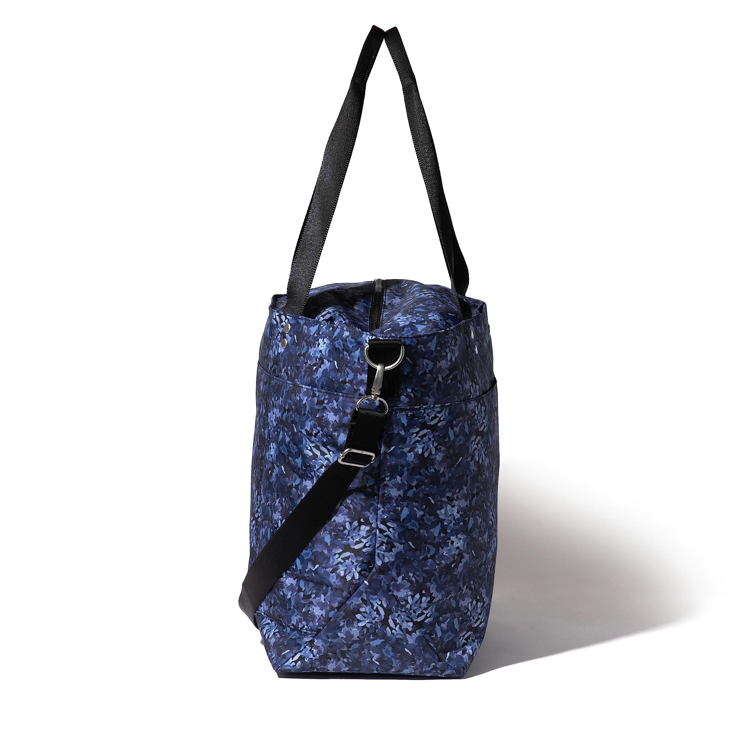 Baggallini Large Carryall Tote ( Indigo Petal - Large , One Size ) Indigo Petal - Large One Size U1