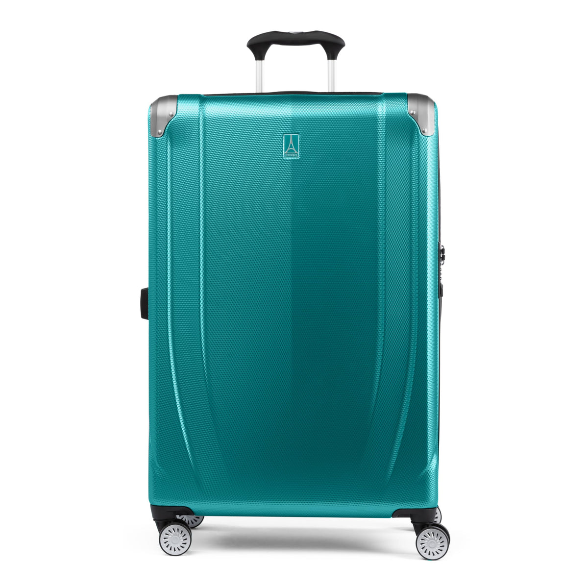 Travelpro Pathways 3 Hardside Expandable Luggage, 8 Spinner Wheels, Lightweight Hard Shell Suitcase ( Kayak Teal , Checked Large 28 Inch ) Kayak Teal Checked Large 28 Inch U1