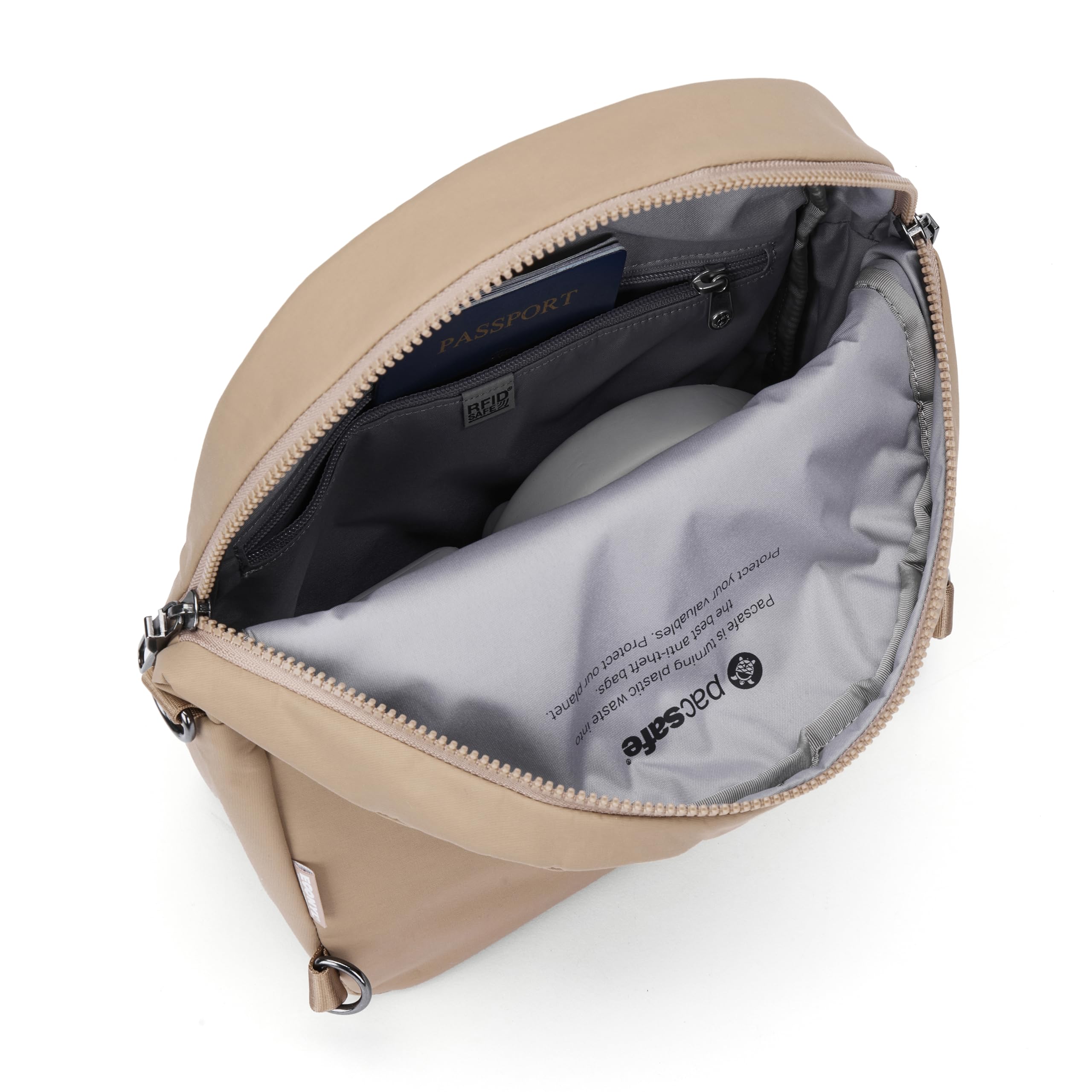 Pacsafe CX Convertible Backpack ( Taupe , One Size ) Taupe One Size U1