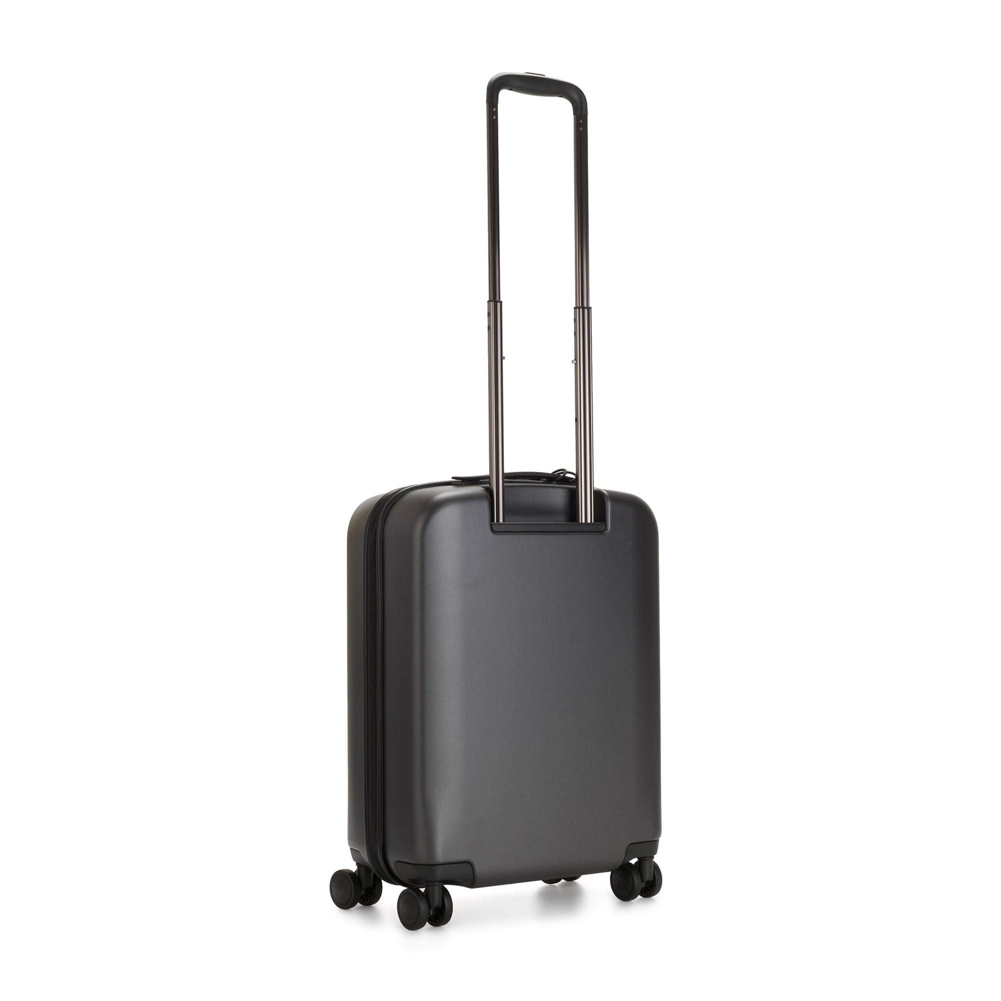 Kipling Curiosity Small Hardshell Spinner Suitcase ( Raw Black , One Size ) Raw Black One Size U1