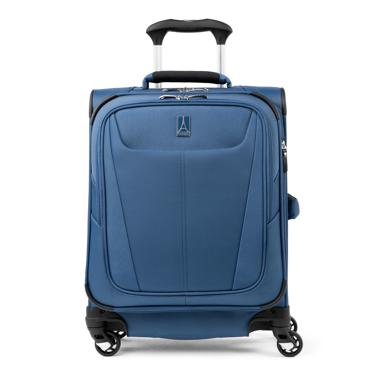 Travelpro Maxlite 5 Softside Expandable Luggage with 4 Spinner Wheels, Lightweight Suitcase, Men and Women ( Ensign Blue , Carry-on 19-Inch ) Ensign Blue Carry On 19 Inch U7