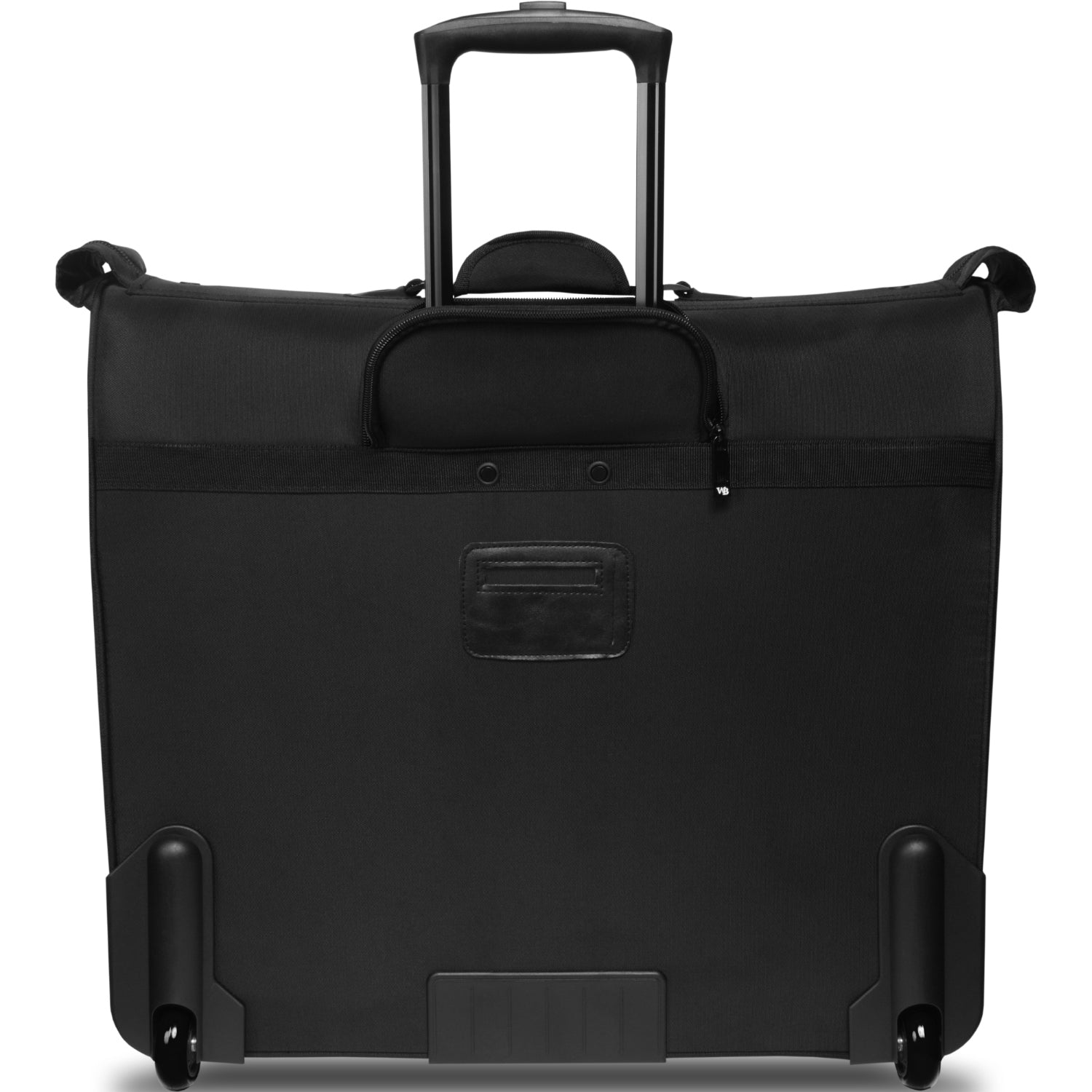 WallyBags® 45” Premium Rolling Garment Bag with multiple pockets ( Black , One Size ) Black One Size U10