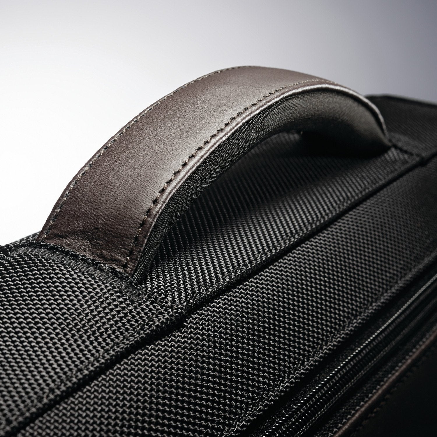 Samsonite Kombi Flapover Briefcase ( Black/Brown ) Black/Brown  U2