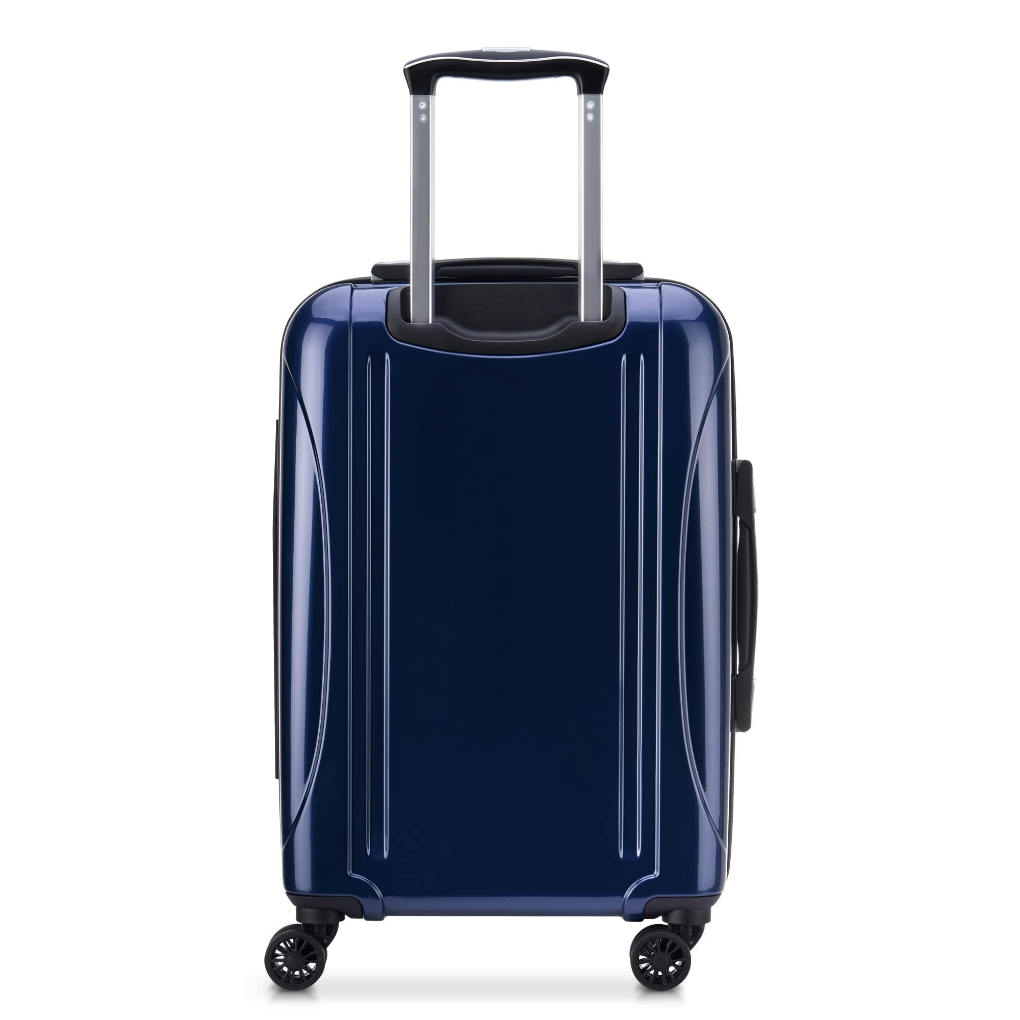 DELSEY Paris Helium Aero Hardside Expandable Luggage with Spinner Wheels ( Blue Cobalt , Carry-On 21 Inch ) Blue Cobalt Carry On 21 Inch U7