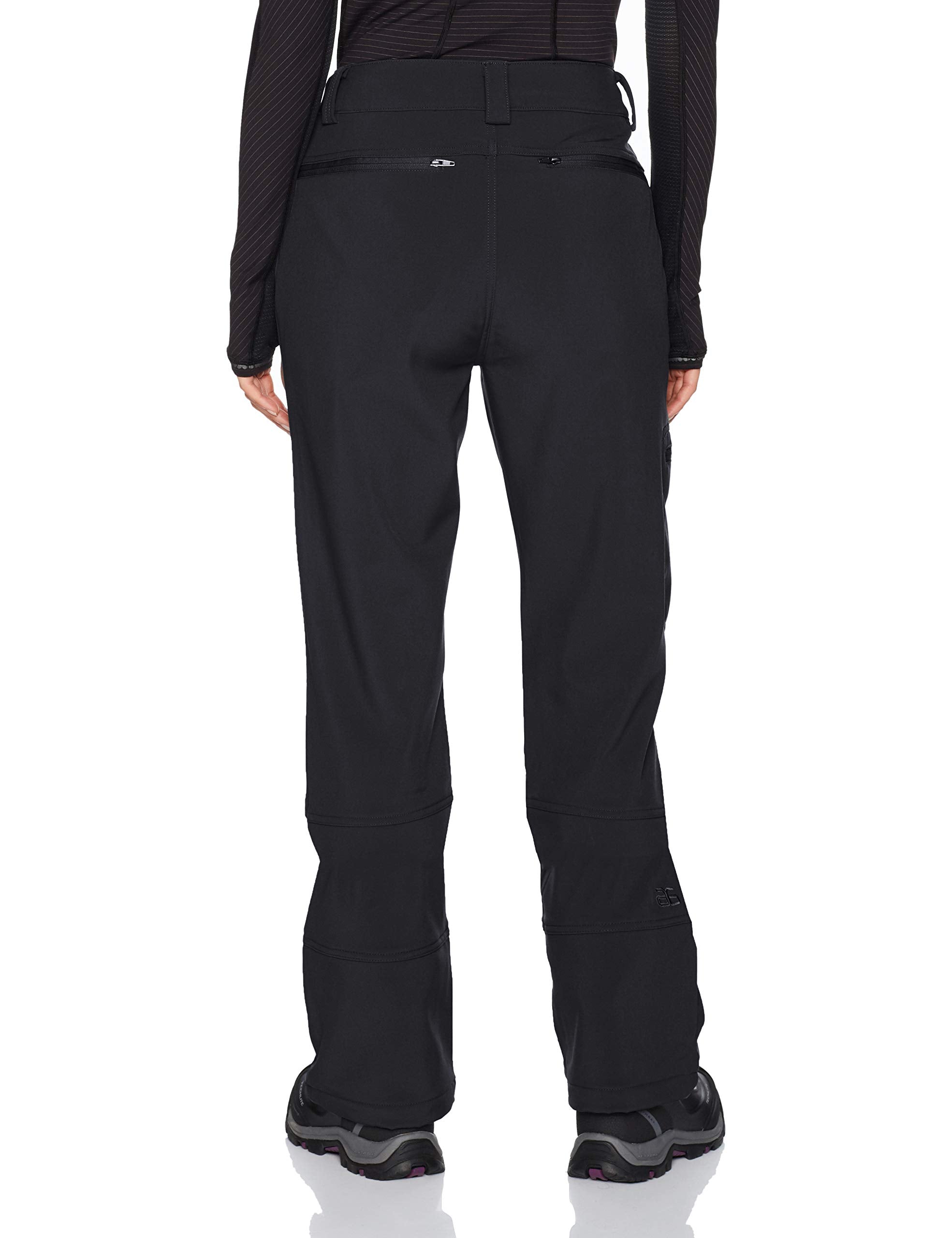 Arctix Women's Sarah Fleece-Lined Softshell Pants ( Black , Small ) Black Small U1