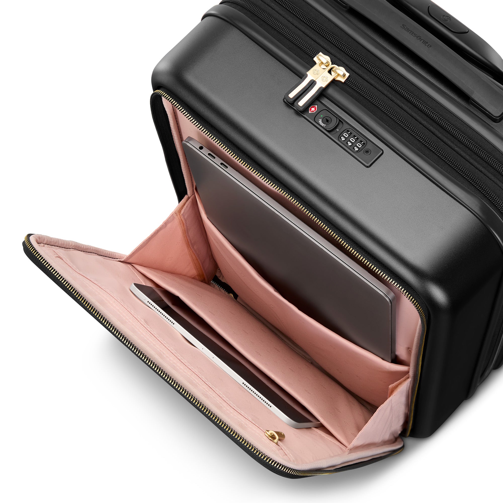 Samsonite Mobile Solution 2 Expandable Carry-On Spinner ( Black , One Size ) Black One Size U4