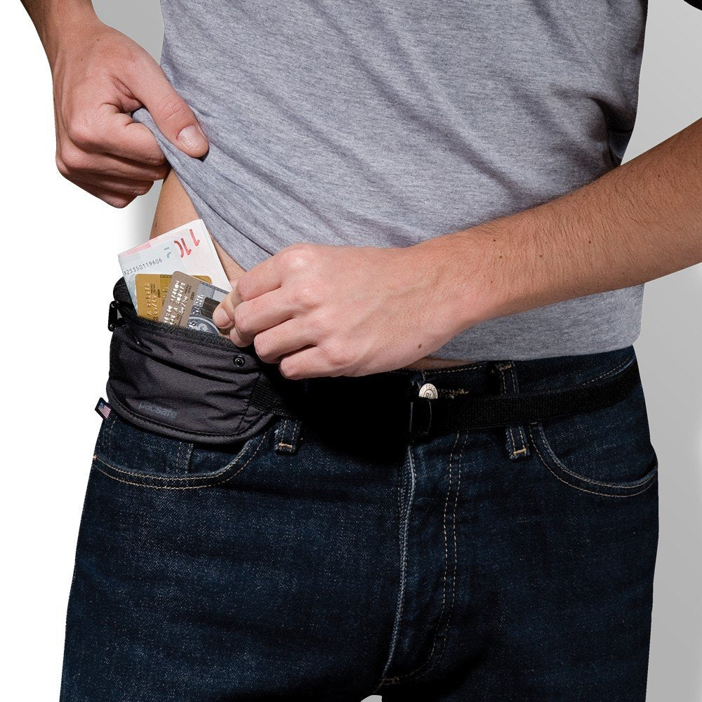 Pacsafe Coversafe 25 Secret Waist Wallet ( Black , One Size ) Black One Size U9