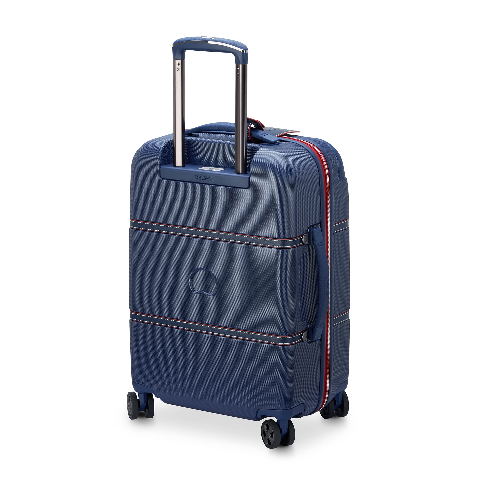 DELSEY Paris Chatelet Air 2.0 Hardside Luggage with Spinner Wheels ( Navy , Carry-on 21 Inch ) Navy Carry On 21 Inch U6