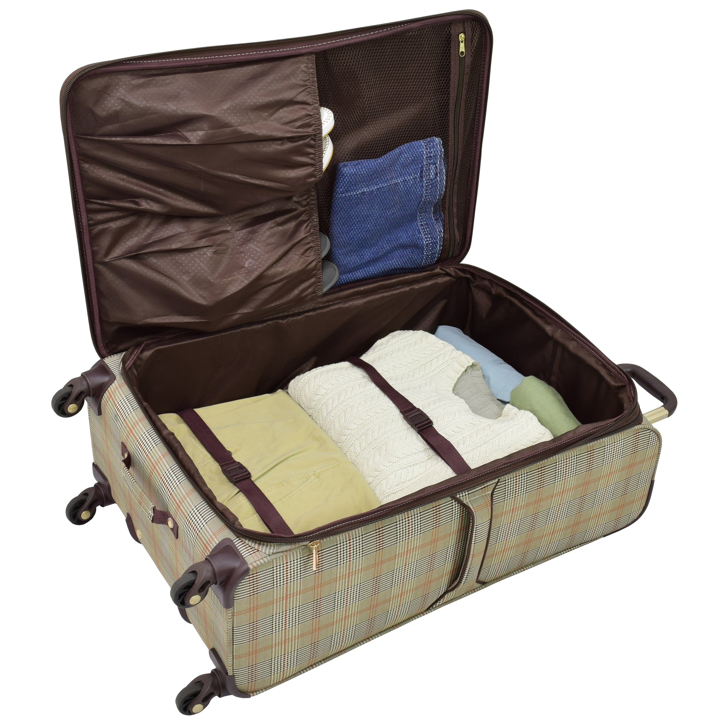 London Fog Knightsbridge 25-Inch Exp Spinner U1