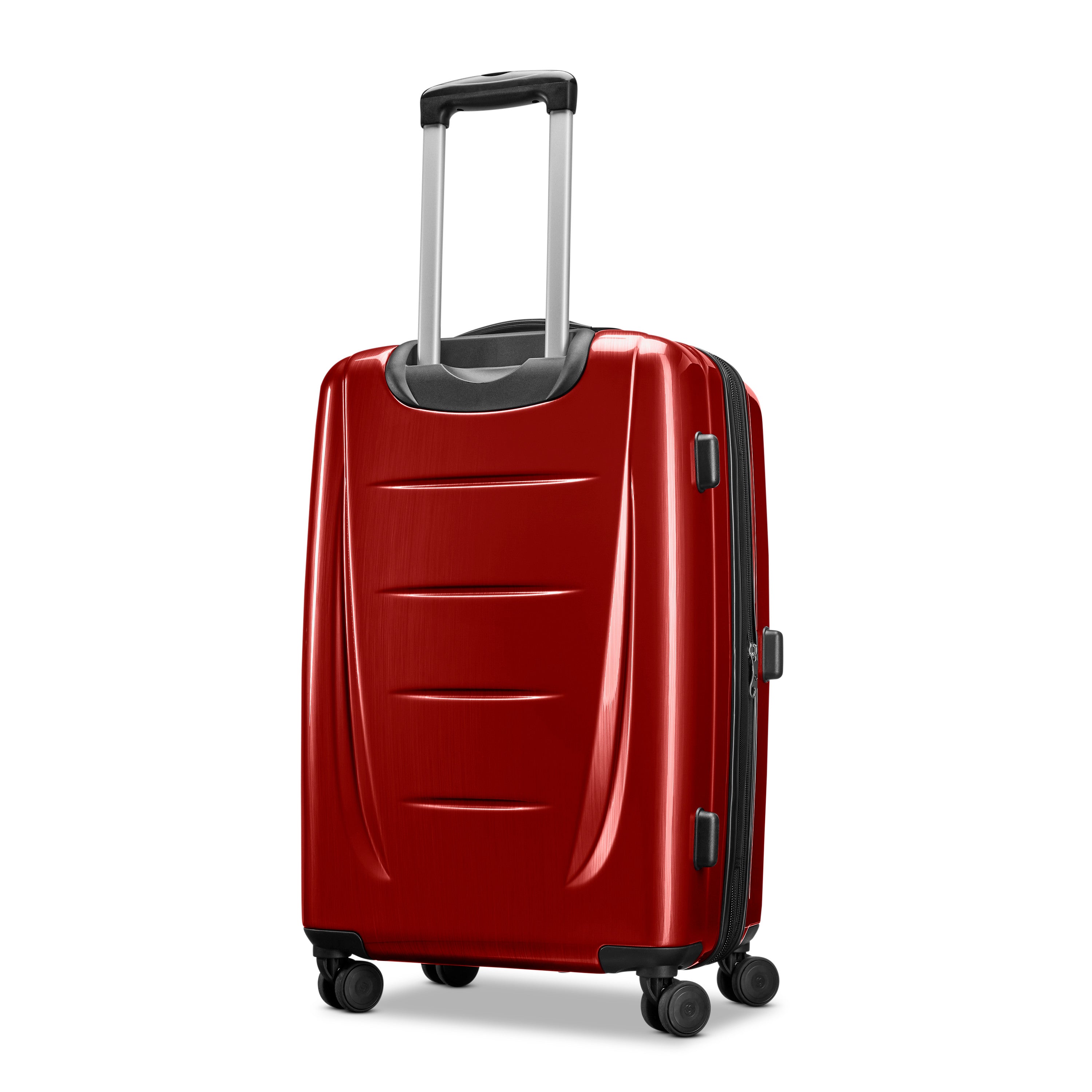 Samsonite Winfield 2 Checked-Medium 24-Inch Hardside Expandable Luggage with Spinner Wheels ( Burgundy , Checked-Medium 24-Inch ) Burgundy Checked Medium 24 Inch U17