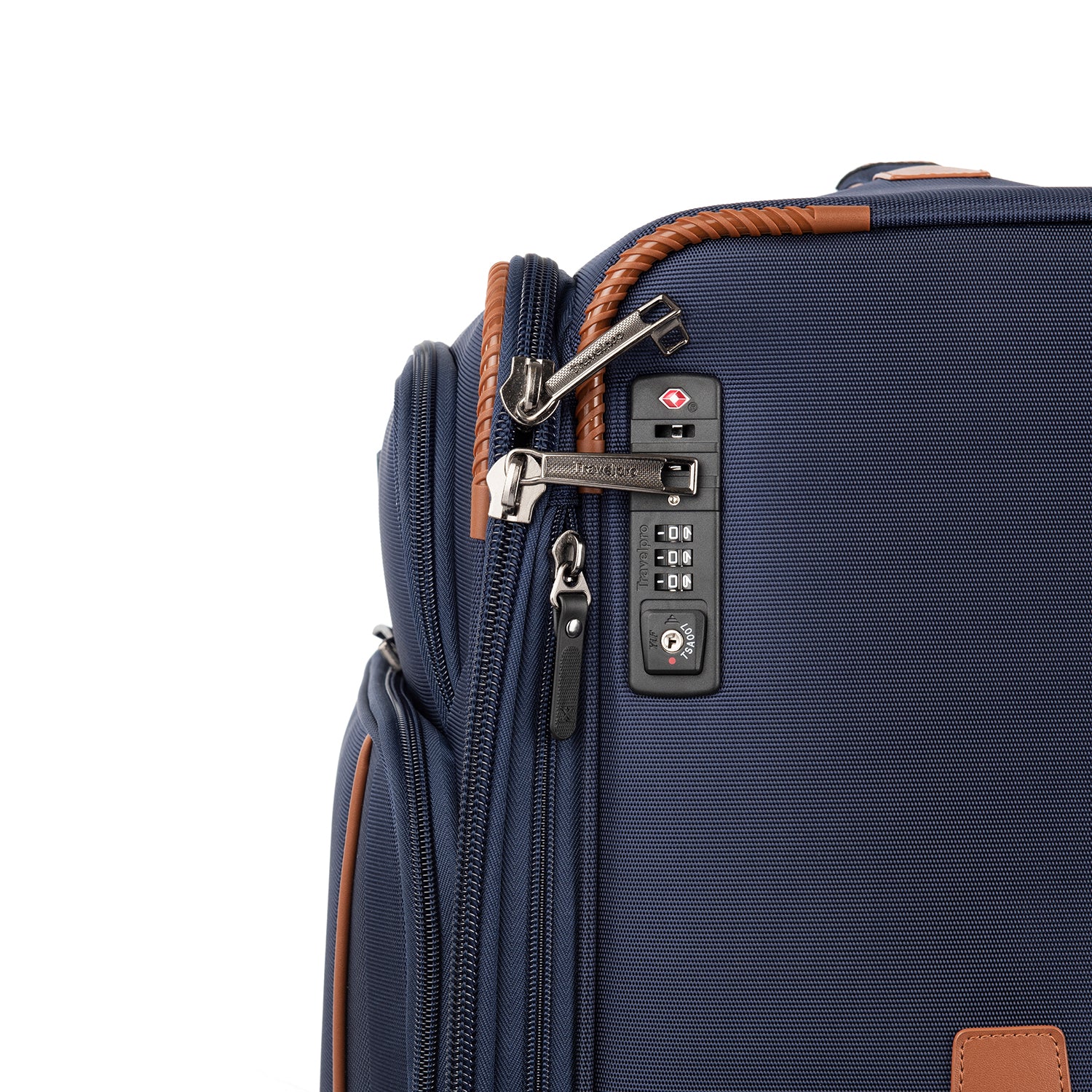 Travelpro Crew Versapack Softside Expandable Spinner Wheel Luggage ( Patriot Blue , Checked-Large 29-Inch ) Patriot Blue Checked Large 29 Inch U4
