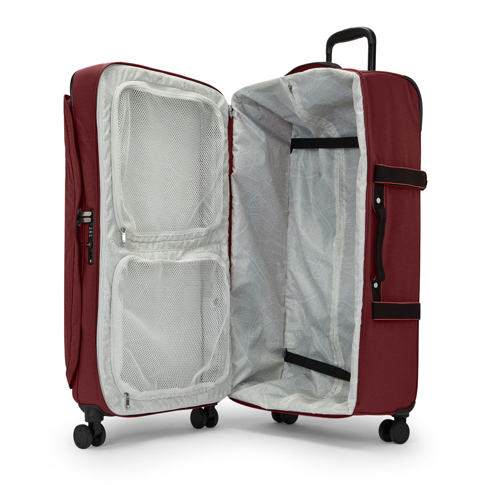Kipling Spontaneous Large Rolling Luggage Flaring Rust One Size U1
