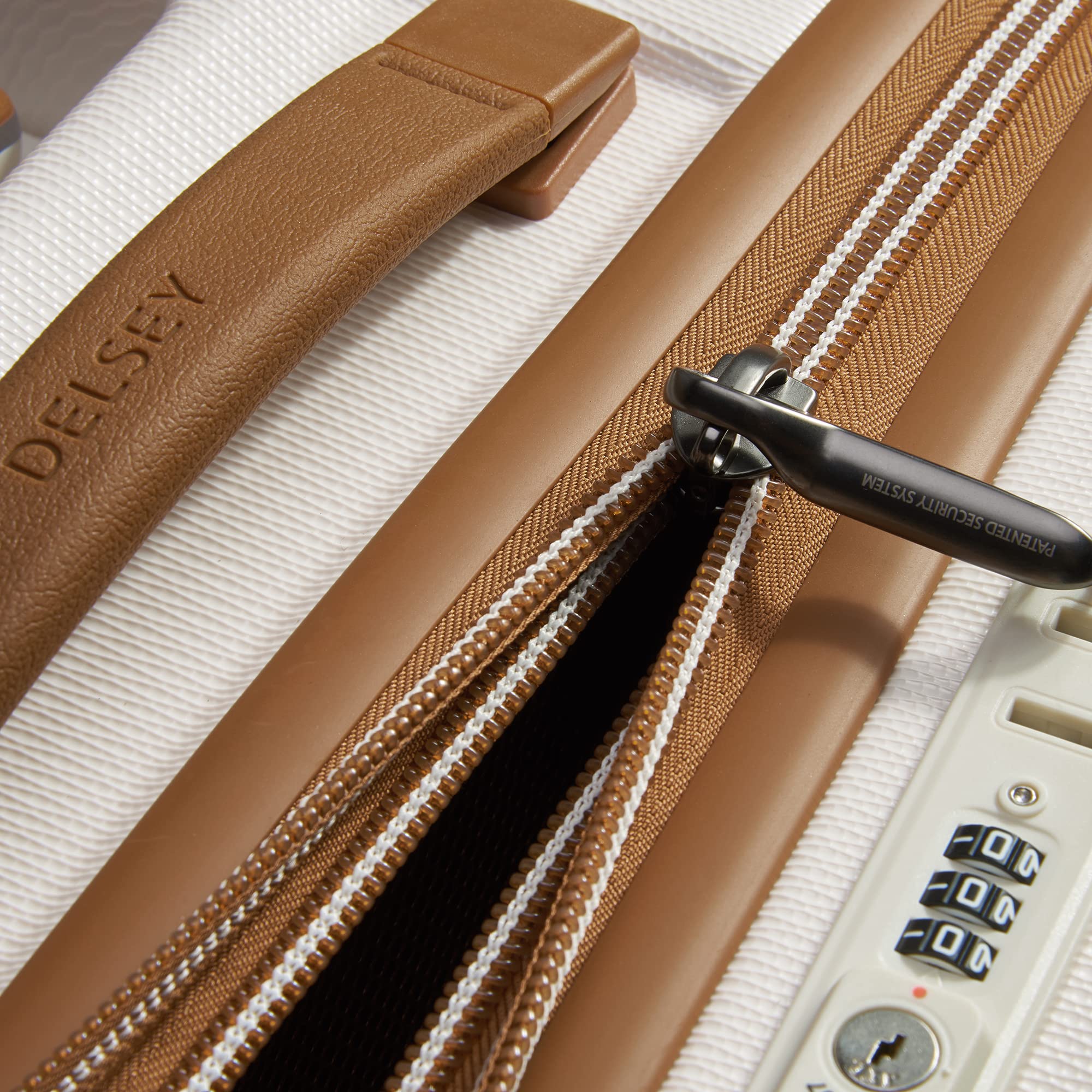 DELSEY Paris Chatelet Air 2.0 Hardside Luggage with Spinner Wheels Angora Checked Large 28 Inch U2