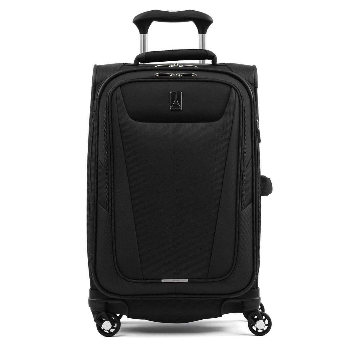 Travelpro Maxlite 5 Softside Expandable Luggage with 4 Spinner Wheels, Lightweight Suitcase, Men and Women Black Carry On 21 Inch U27