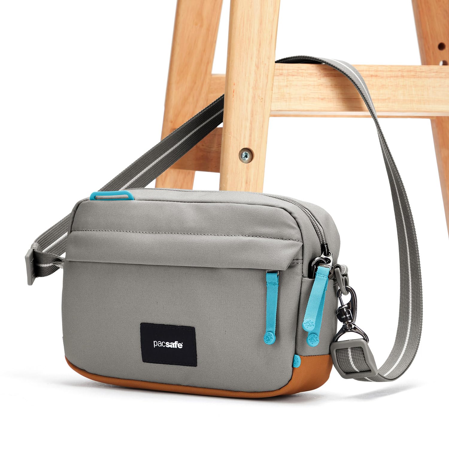 Pacsafe GO Crossbody ( Stone , 2.5 Litre ) Stone 2 5 Litre U1