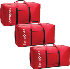 Samsonite Tote-A-Ton 32.5-Inch Duffel Bag ( Red , 3-Pack ) Red 3 Pack U7