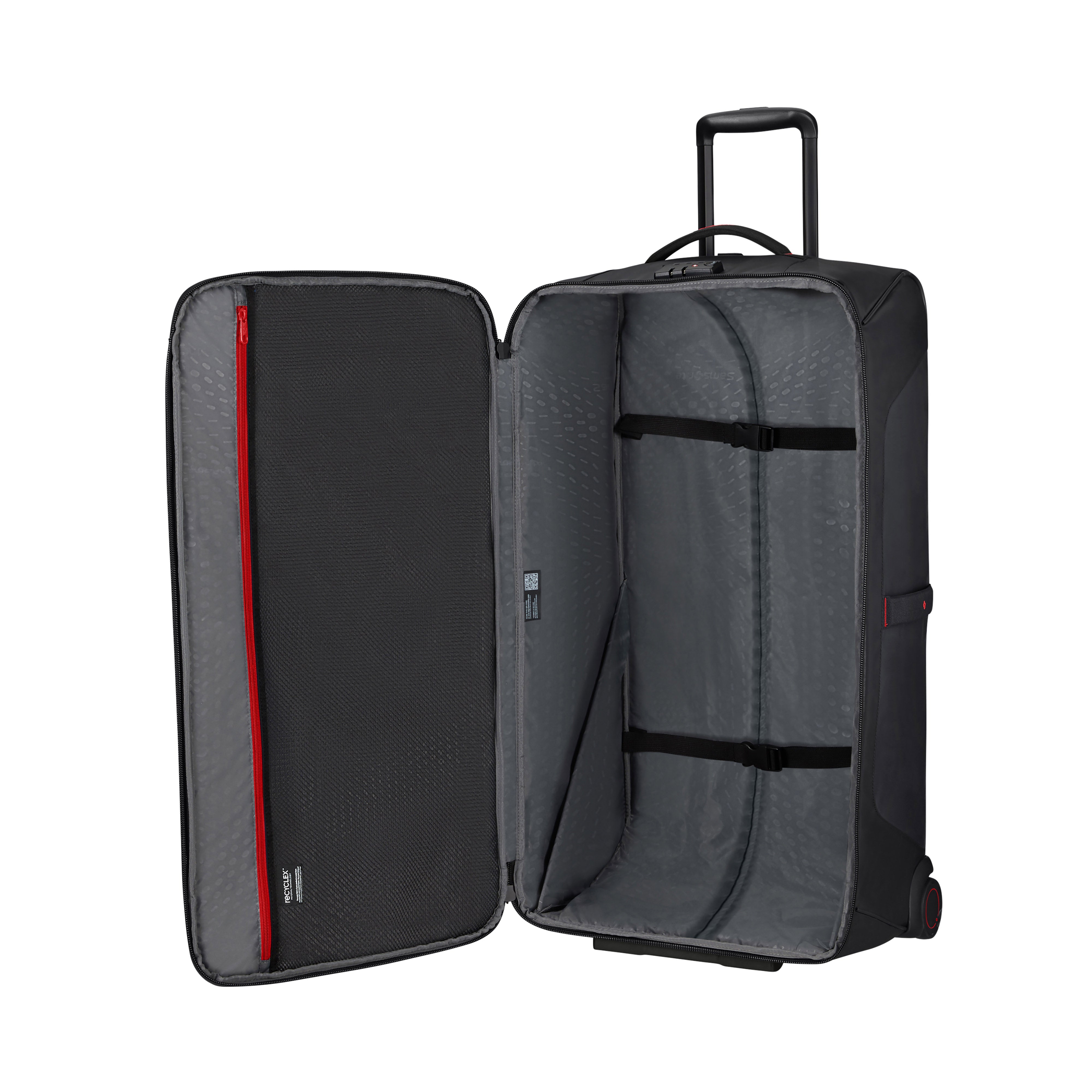 Samsonite Ecodiver Large Wheeled Duffel 79/29 ( Black , One Size ) Black One Size U1