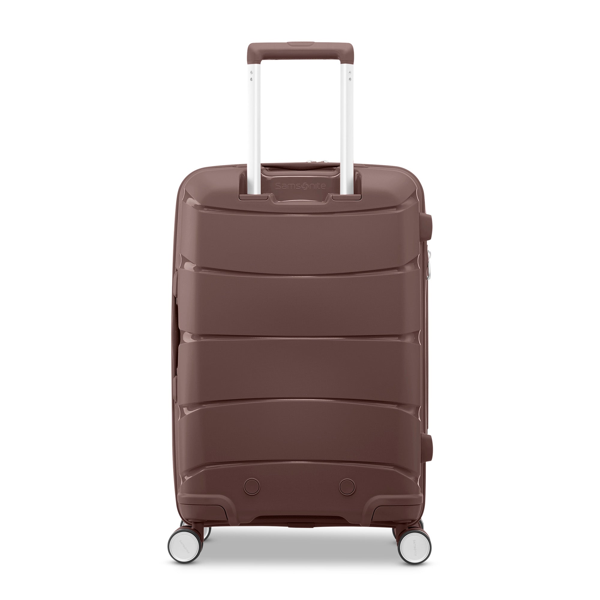 Samsonite Outline Pro Carry-On Spinner ( Cocoa Chocolate Mauve , One Size ) Cocoa Chocolate Mauve One Size U1