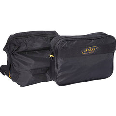 A.SAKS 22” CarryOn Nylon Duffel Bag w/Pouch ( Black , 22-inch ) Black 22 Inch U1