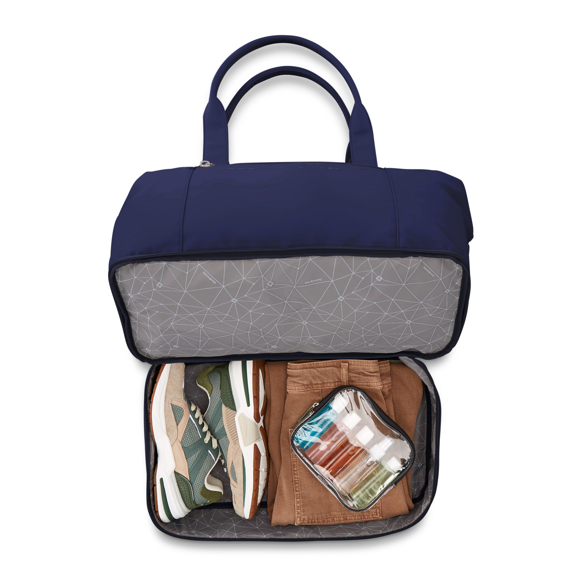 Samsonite Better Than Basic Drop Bottom Weekender ( Midnight Navy , One Size ) Midnight Navy One Size U1
