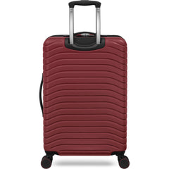 TOTAL TRAVELWARE Everest Expandable Hardsided Spinner ( Wine , 24-Inch Checked Medium ) Wine 24 Inch Checked Medium U1