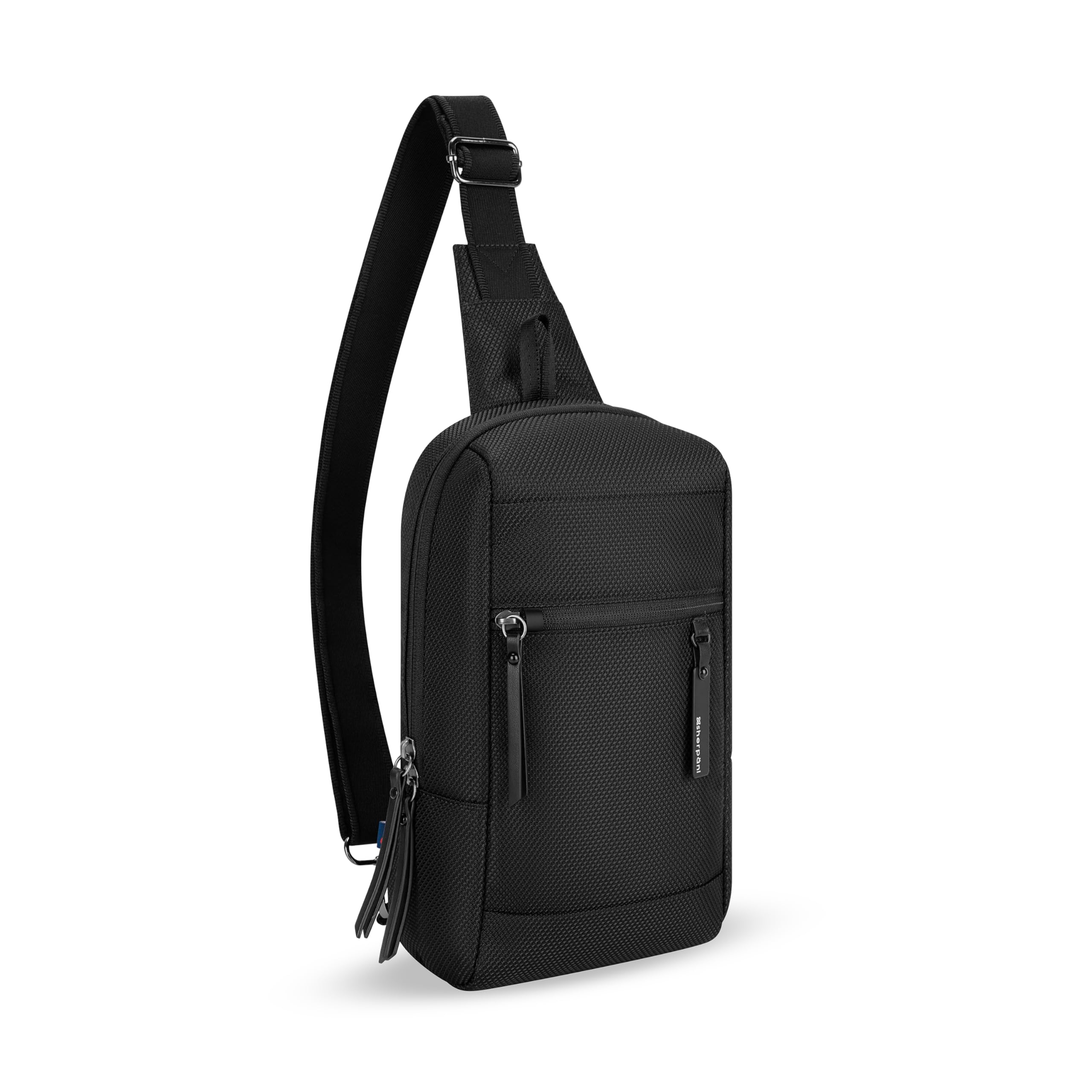 Sherpani Metro, Anti Theft Travel Sling Bag, Sling Backpack, Crossbody Backpack, Sling Bag for Women ( Carbon , One Size ) Carbon One Size U1