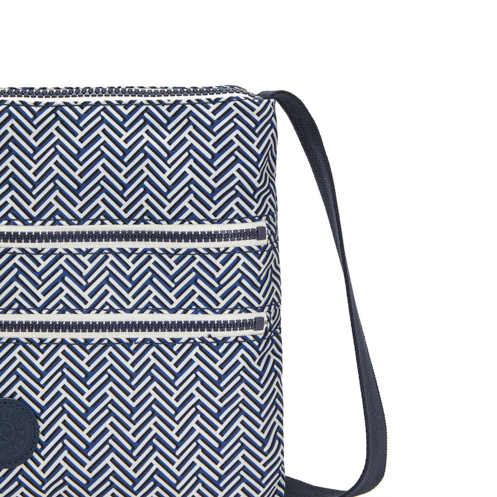 Kipling Women's Alvar Solid Crossbody Bag Urban Chevron Medium U1