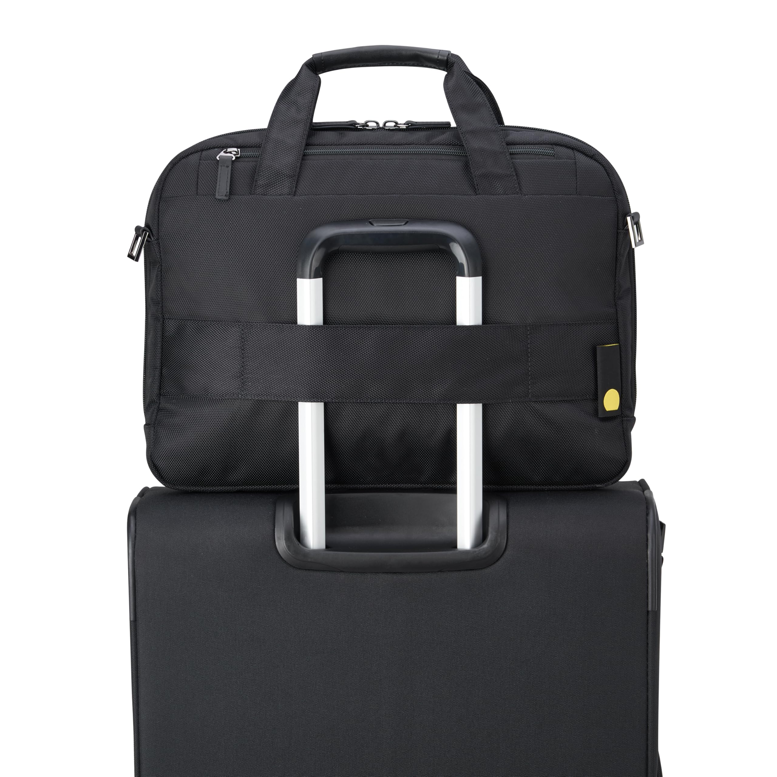 DELSEY PARIS Wagram Briefcase with Laptop Sleeve ( Black , One Size ) Black One Size U1