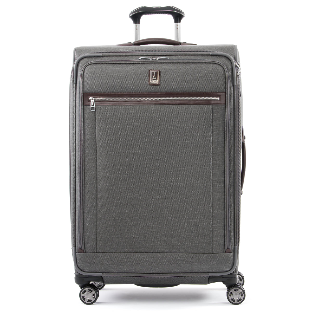 Travelpro Platinum Elite Softside Expandable Luggage, 8 Wheel Spinner Suitcase, USB Port, Suiter, Men and Women U1