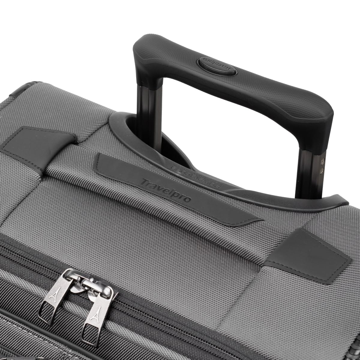 Travelpro Crew Classic Lightweight Softside Expandable Luggage, 8 Wheel Spinner Suitcase, Men and Women ( Titanium Grey , Carry-On ) Titanium Grey Carry On U1