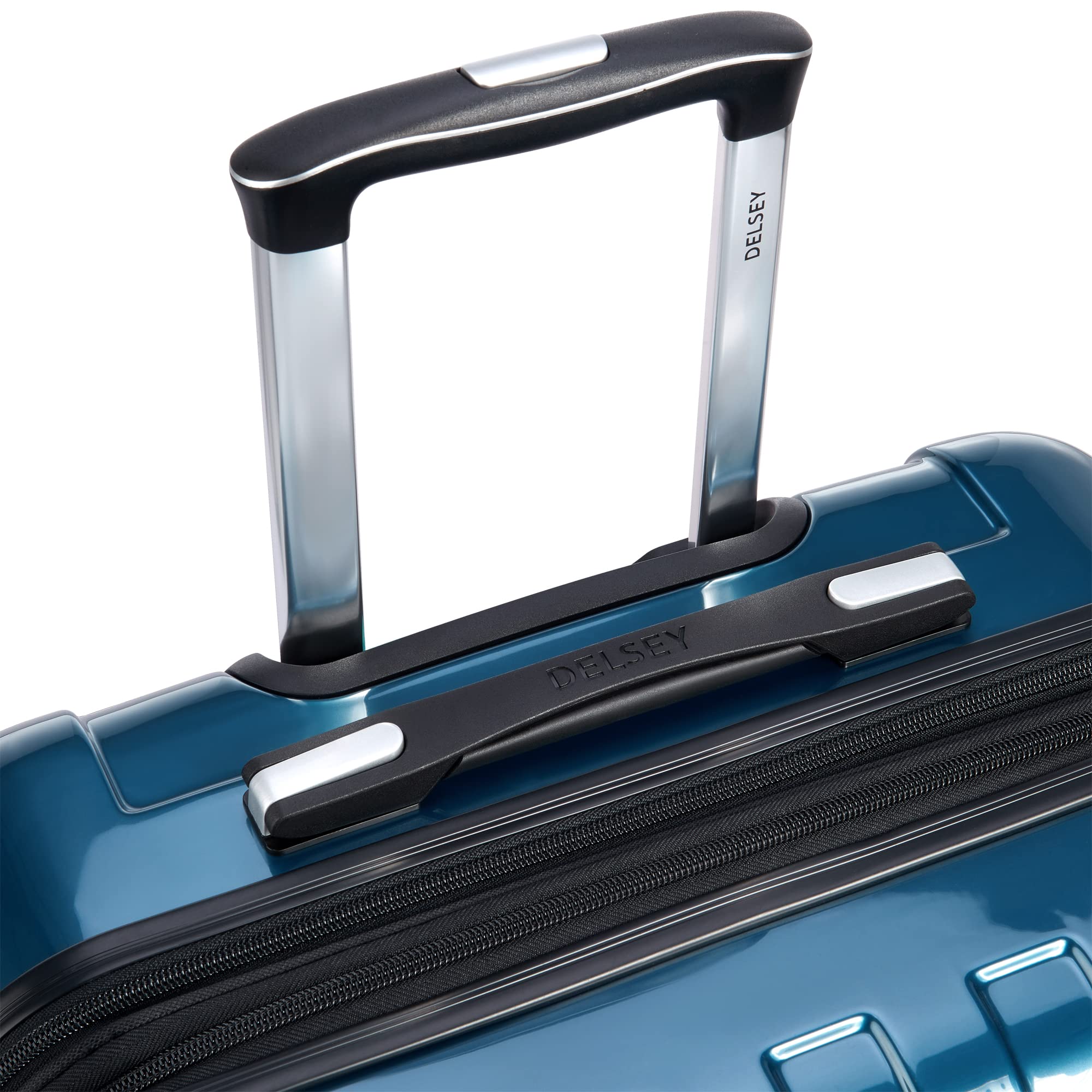 DELSEY Paris Helium Aero Hardside Expandable Luggage with Spinner Wheels ( Teal , Checked-Large 29 Inch ) Teal Checked Large 29 Inch U20
