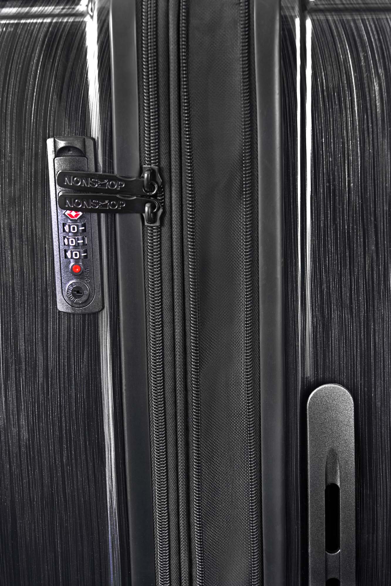 NONSTOP New York Elite Luggage Expandable Lightweight Spinner Wheels hard side shell Travel Suitcase Set, TSA Lock, Double USB Port, 3 packing cubes Charcoal 3 Piece Set 20 24 28 U1