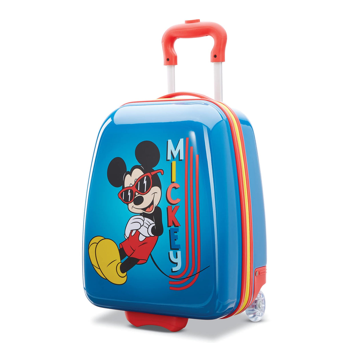 American Tourister Kids' Disney Hardside Upright Luggage ( Mickey , Carry-On 18-Inch ) Mickey Carry On 18 Inch U13