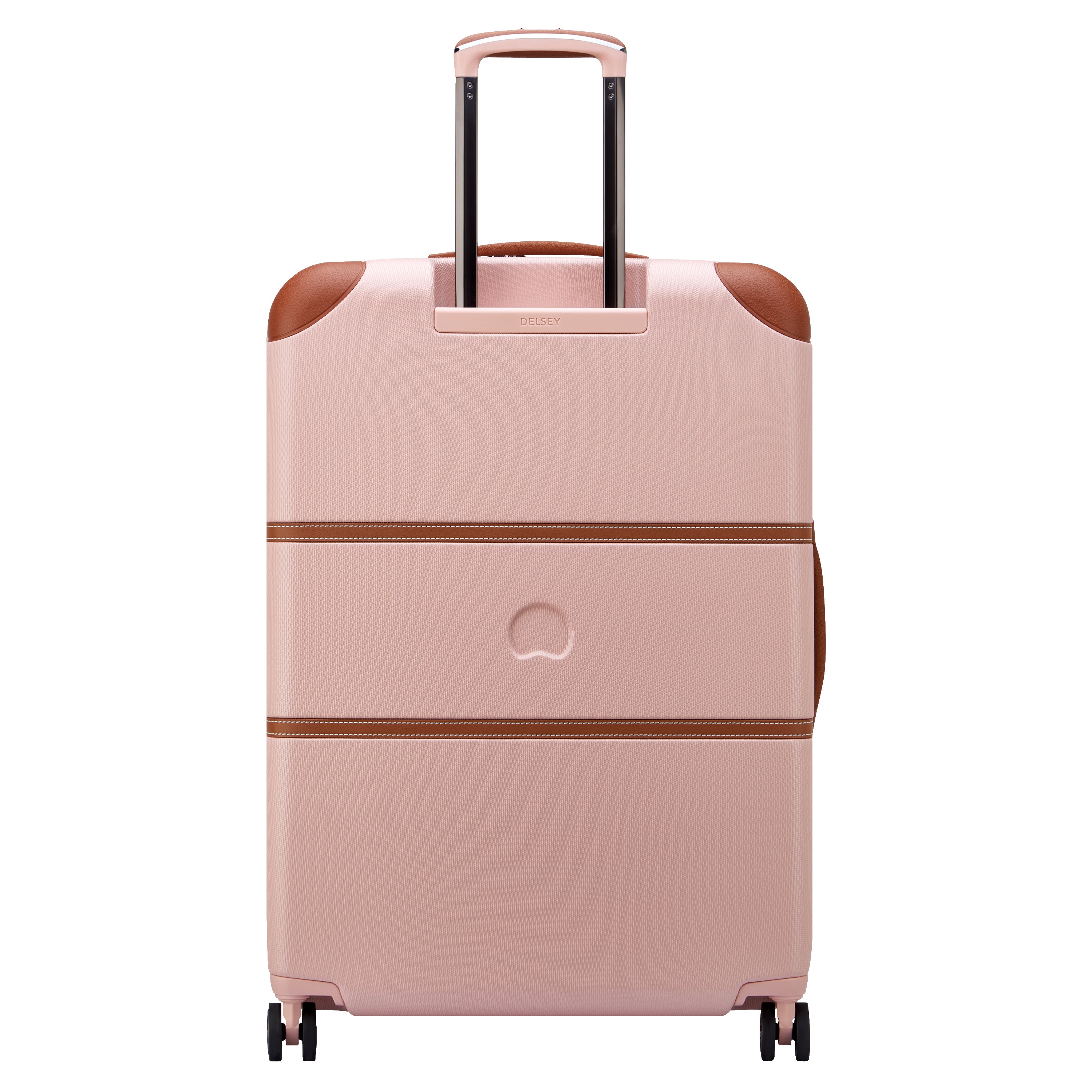 DELSEY Paris Chatelet Air 2.0 Hardside Luggage with Spinner Wheels ( Blush , Checked-Large 28 Inch ) Blush Checked Large 28 Inch U2