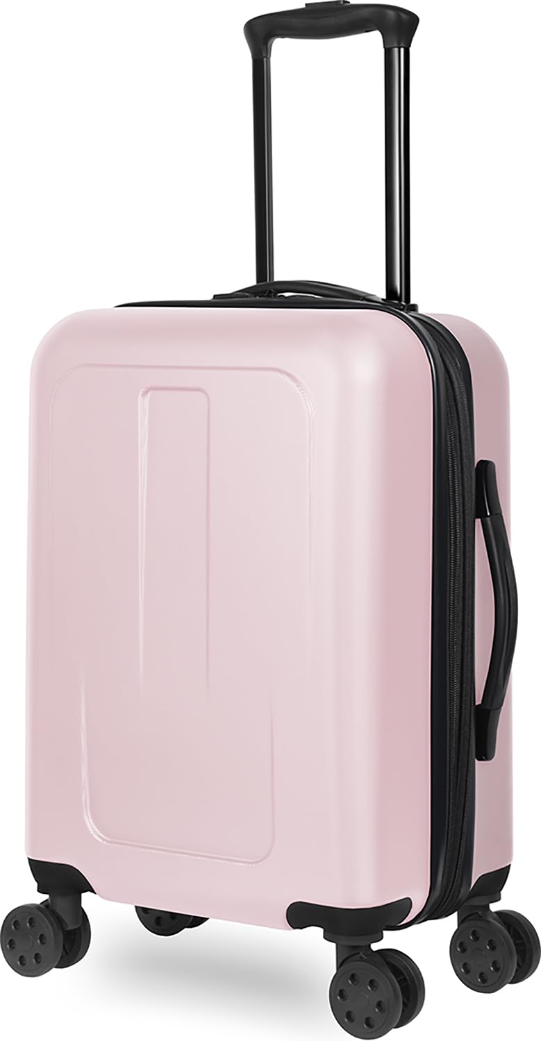 TOTAL TRAVELWARE Passage Expandable Hardside Spinner ( Pink , Carry-On 19-Inch ) Pink Carry On 19 Inch U4