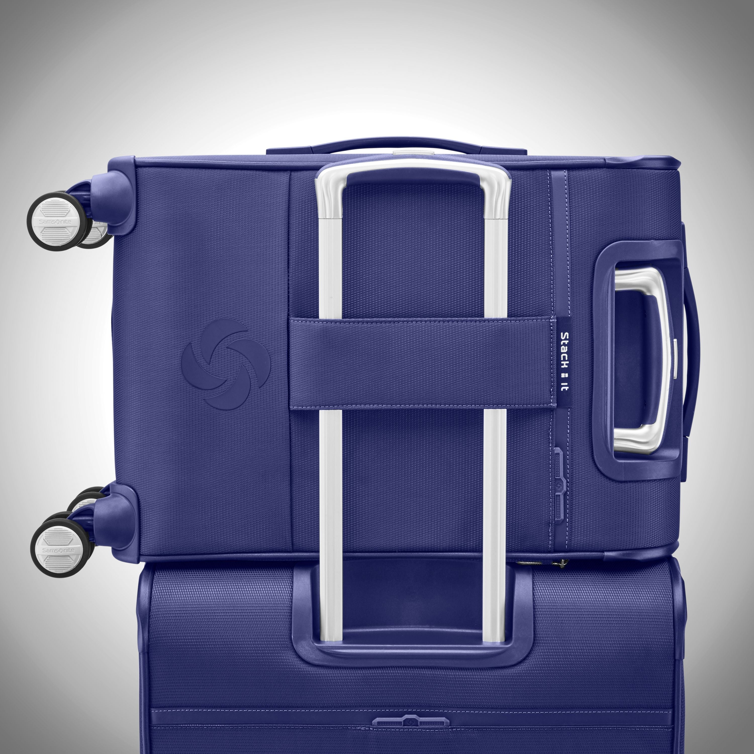 Samsonite SoLyte DLX Carry-On Expandable Spinner ( Iris Blue , Carry-On 20-Inch ) Iris Blue Carry On 20 Inch U4