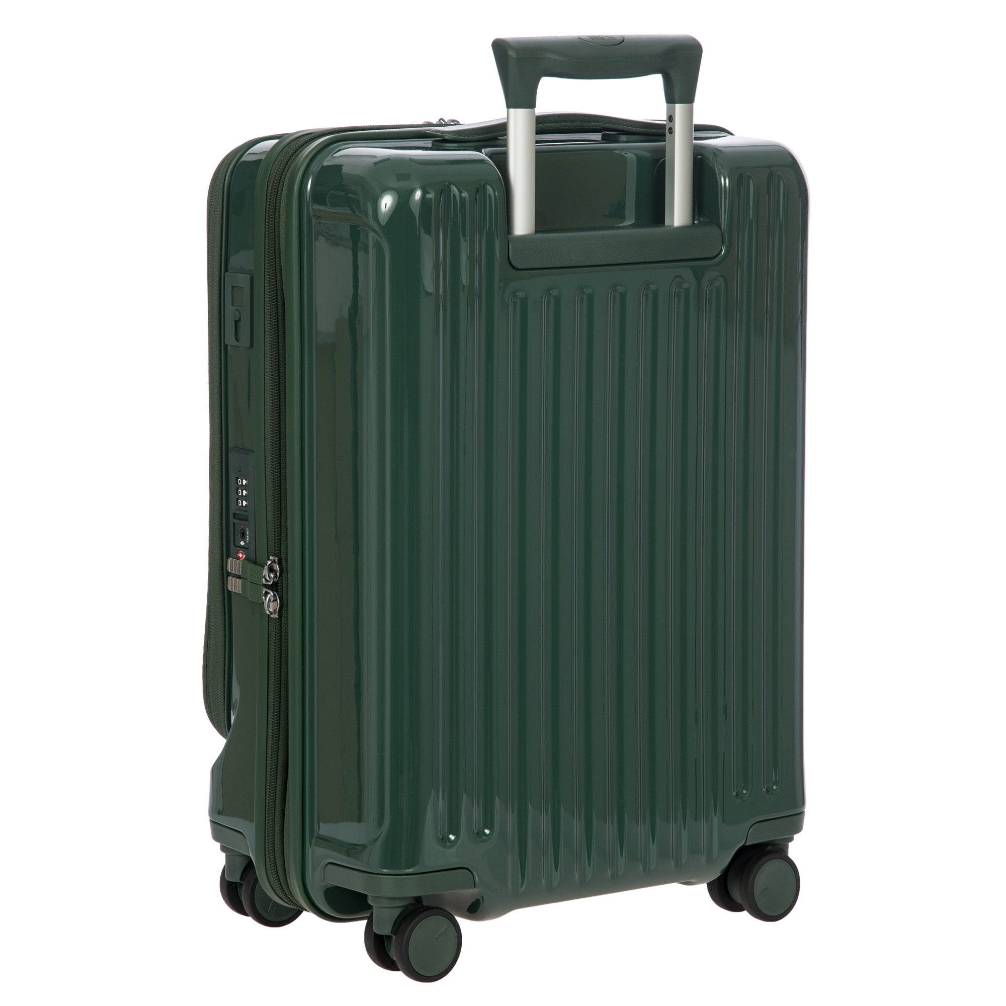 Bric's Positano 21" Carry-On Expandable Spinner w/Pocket  ( Emerald , 55cm with pocket ) Emerald 55 Cm With Pocket U1