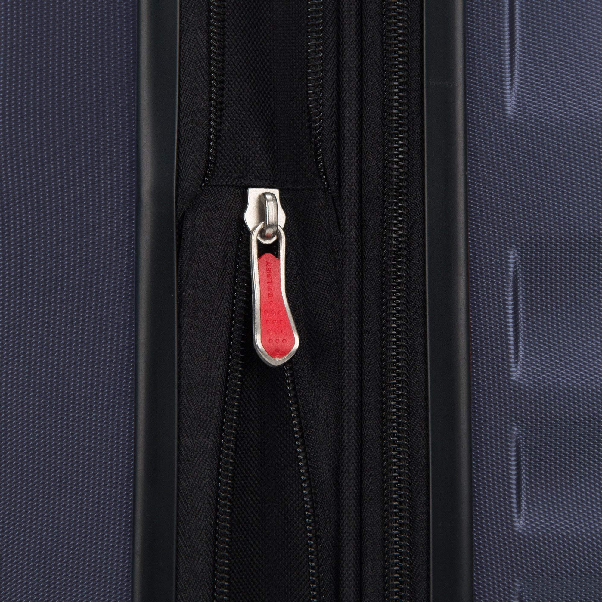 Delsey Alexis Lightweight Luggage, 4-Wheel Spinners Hardshell Suitcase, Expandable with TSA Lock  ( Navy , Carry-On 21-Inch ) Navy Carry On 21 Inch U10
