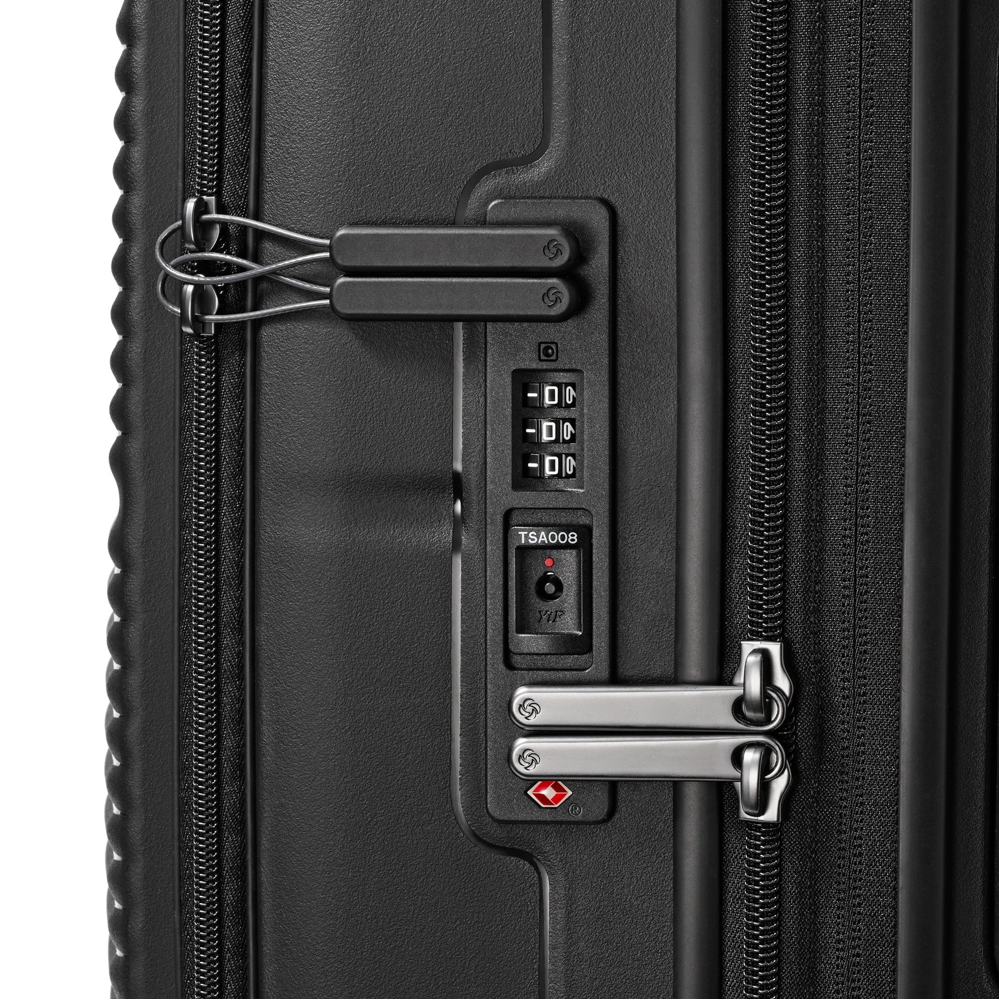 Samsonite Paralux Carry-On Luggage - Innovative Design - Quick Access Front Pocket - Dual Suspension Wheel Technology - TSA Lock - Expandable - Includes Removable Packing Cubes ( Black , Carry-On Spinner ) Black Carry On Spinner U1