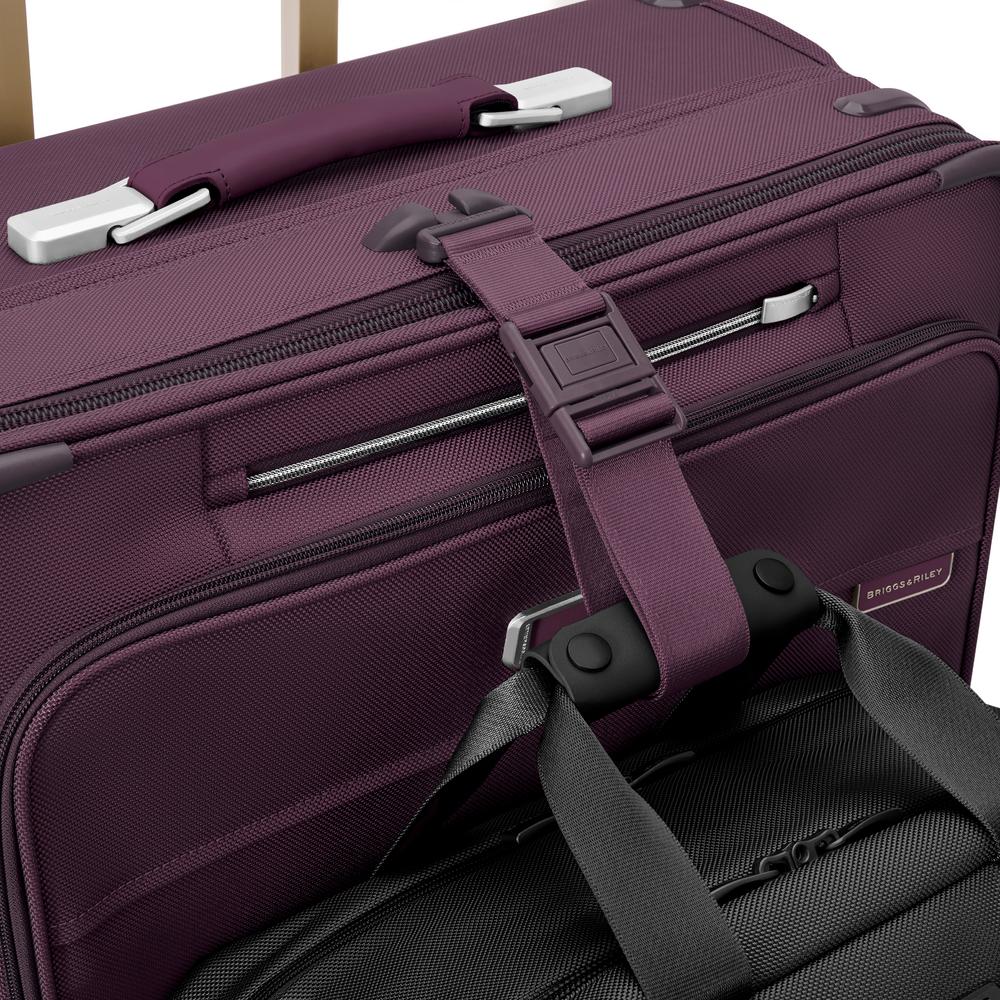 Briggs & Riley Baseline Essential 2-Wheel Carry-On Plum One Size U1