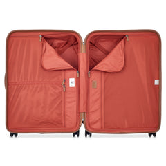 DELSEY Paris Chatelet Air 2.0 Hardside Luggage with Spinner Wheels ( Navy Blue , Checked-Large 28 Inch ) Navy Blue Checked Large 28 Inch U2