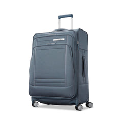 Samsonite UpLIFT Lightweight Softside Expandable Luggage ( Elemental Blue , Medium Checked ) Elemental Blue Medium Checked U2