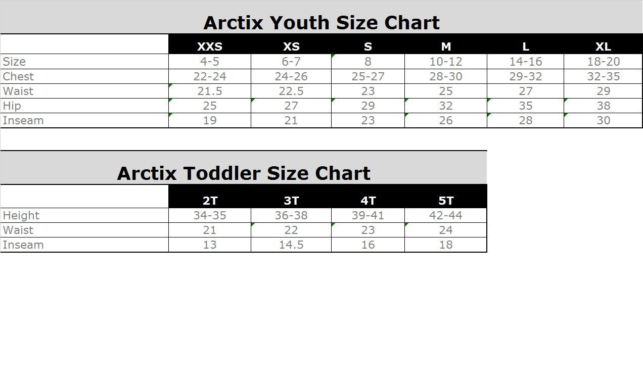Arctix Kids Limitless Fleece Bib Overalls ( Black , X-Large Husky ) Black X Large Husky U6
