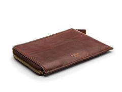 Bosca Dolce Zip Passport/Travel Document - Rfid ( Dark Brown , One Size ) Dark Brown One Size U1