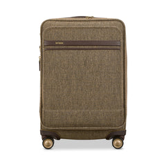 Hartmann Tweed Carry-On Expandable Spinner ( Tweed/Natural Leather , One Size ) Tweed/Natural Leather One Size U1