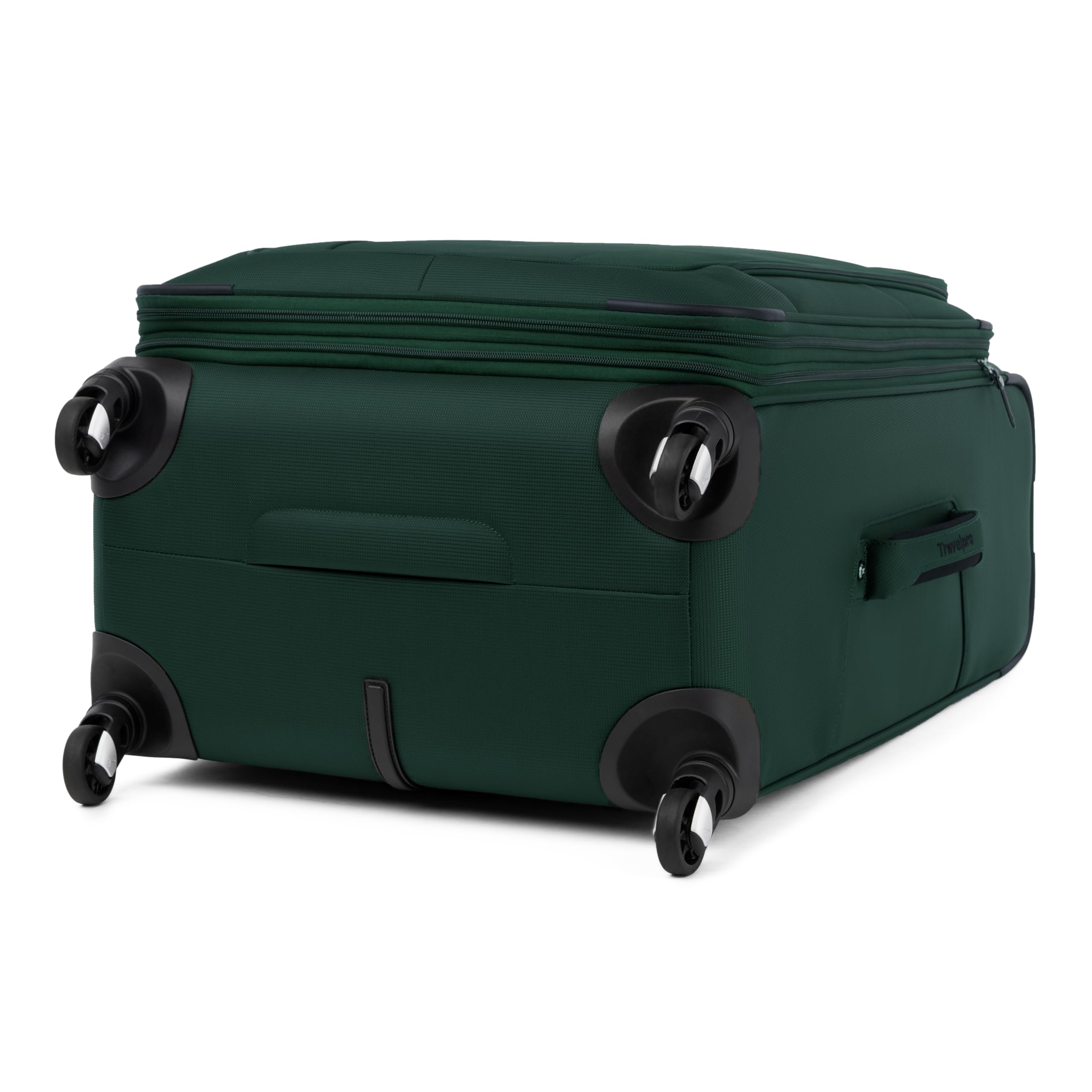 Travelpro Maxlite 5 Softside Expandable Luggage with 4 Spinner Wheels, Lightweight Suitcase, Men and Women ( Green Forest , Checked-Medium 25-Inch ) Green Forest Checked Medium 25 Inch U12