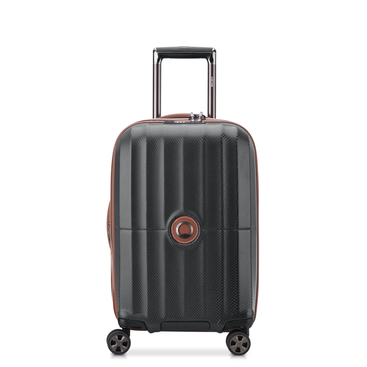 Delsey Paris Carrousel 28" Expandable Carry-On Spinner ( Black , Carry-on 21 Inch ) Black Carry On 21 Inch U8